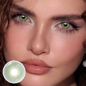 Eyemi Starlens Green Prescription Colored Contact Lenses