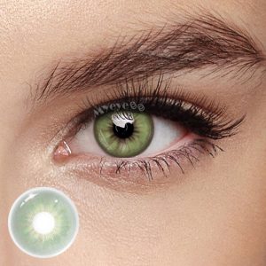 Eyemi Starlens Green Prescription Colored Contact Lenses