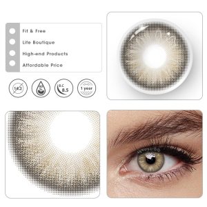 Eyemi Nude Iris Brown Prescription Colored Contact Lenses