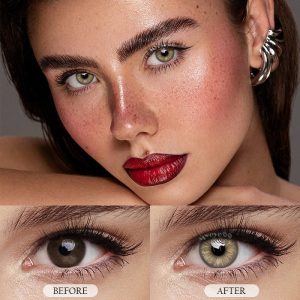 Eyemi Nude Iris Brown Prescription Colored Contact Lenses