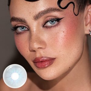 Eyemi Starlens Grey Prescription Colored Contact Lenses