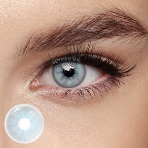 Eyemi Starlens Grey Prescription Colored Contact Lenses