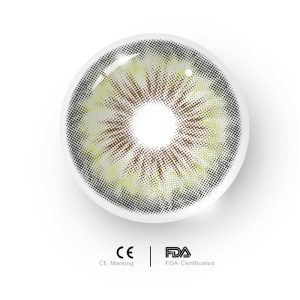 Eyemi Halo Iris Green Colored Contact Lenses