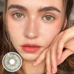Eyemi Halo Iris Green Colored Contact Lenses
