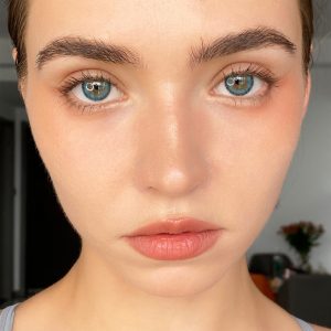 Eyemi Halo Iris Blue Colored Contact Lenses