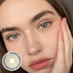 Eyemi Halo Iris Grey Colored Contact Lenses