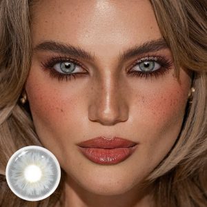 Eyemi Tiny Iris Grey Small Pupil Colored Contact Lenses