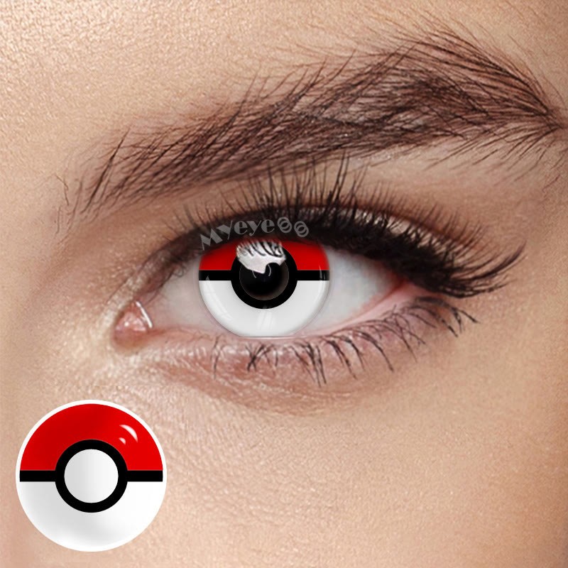 Coloredeye Sharingan Ball Cosplay Colored Contact Lenses