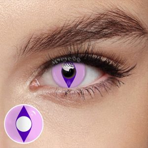 Eyemi Pink Cat Eyes Colored Contact Lenses