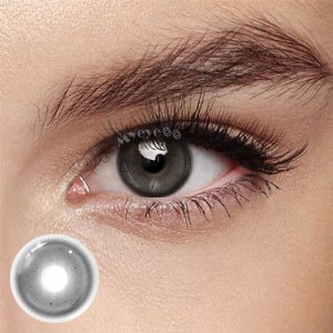 Eyemi Dusty Grey Colored Contact Lenses | 6 Months