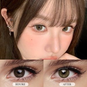 Eyemi Dusty Olive Prescrition Colored Contact Lenses | 6 Months