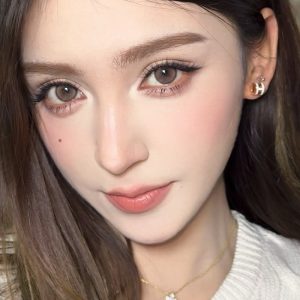 Eyemi Dusty Brown Prescrition Colored Contact Lenses | 6 Months