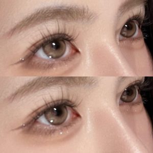 Eyemi Dusty Brown Prescrition Colored Contact Lenses | 6 Months