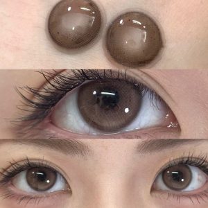 Eyemi Dusty Brown Prescrition Colored Contact Lenses | 6 Months