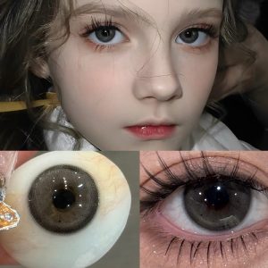 Eyemi Dusty Grey Colored Contact Lenses | 6 Months