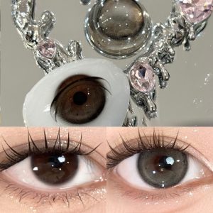 Eyemi Dusty Grey Colored Contact Lenses | 6 Months