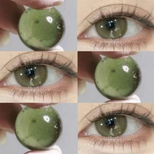 Eyemi Dusty Olive Prescrition Colored Contact Lenses | 6 Months