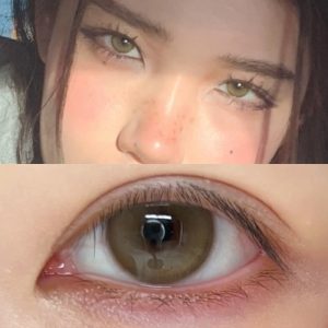Eyemi Dusty Olive Prescrition Colored Contact Lenses | 6 Months
