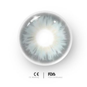 Eyemi Tiny Iris Green Small Pupil Colored Contact Lenses