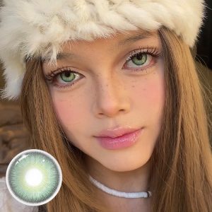Coloredeye Nocturne Green Prescription Colored Contact Lenses丨6 Months