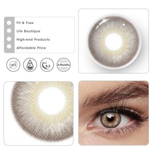 Eyemi Nocturne Brown Prescription Colored Contact Lenses丨6 Months