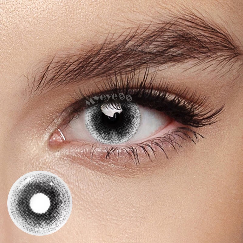 Coloredeye Midnight Mist Black Prescrition Cosplay Colored Contact Lenses