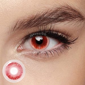 Eyemi Blood Eclipse Red Cosplay Colored Contact Lenses丨1 Day