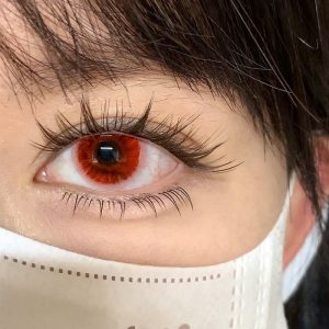Eyemi Blood Eclipse Red Cosplay Colored Contact Lenses丨1 Day
