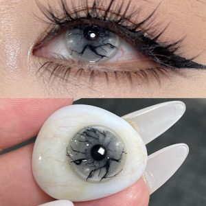 Eyemi Ghoul's Veins White Cosplay Colored Contact Lenses丨1 Day