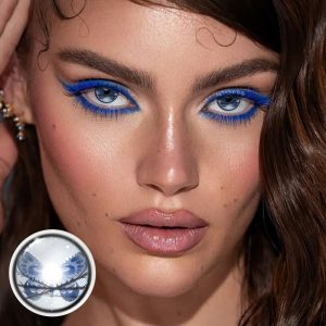 Eyemi Deathwing Butterfly Blue Cosplay Colored Contact Lenses丨1 Day