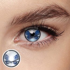 Eyemi Deathwing Butterfly Blue Cosplay Colored Contact Lenses丨1 Day