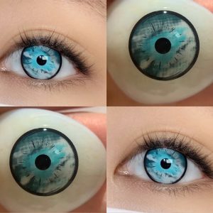Coloredeye Cursed Blue Cosplay Colored Contact Lenses
