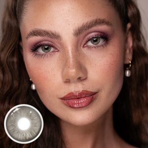 Eyemi Barbie Taylor Honey Brown Prescription Colored Contact Lenses