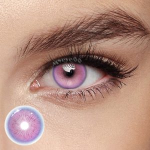 Eyemi Serpent Pink Prescrition Cosplay Colored Contact Lenses