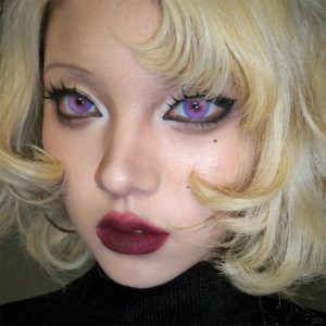 Eyemi Serpent Pink Prescrition Cosplay Colored Contact Lenses