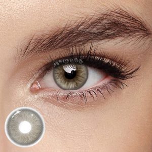 Eyemi Abyssal Brown Prescription Colored Contact Lenses