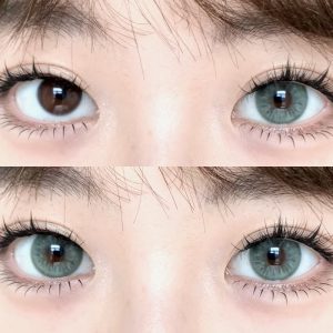 Eyemi Abyssal Green Prescription Colored Contact Lenses