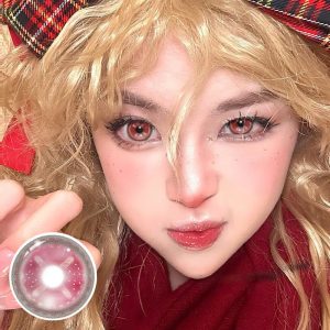 Coloredeye Stitch Button Pink Cosplay Colored Contact Lenses丨1 Day