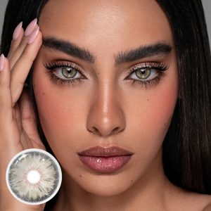 Eyemi Tiny Iris Brown Small Pupil Colored Contact Lenses