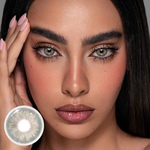 Eyemi Tiny Iris Brown Large Pupil Prescription Colored Contact Lenses