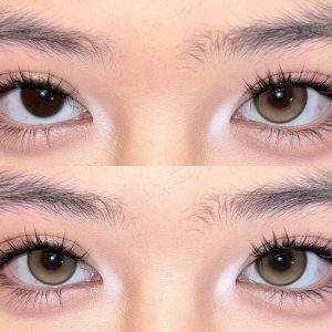 Eyemi Lemon Brown Prescription Colored Contact Lenses