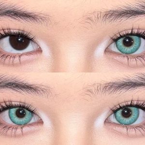 Eyemi Nocturne Green Prescription Colored Contact Lenses丨6 Months