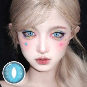 Eyemi Dragon Eye Blue Cosplay Colored Contact Lenses丨1 Day
