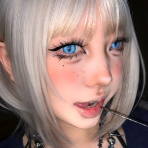 Eyemi Dragon Eye Blue Cosplay Colored Contact Lenses丨1 Day
