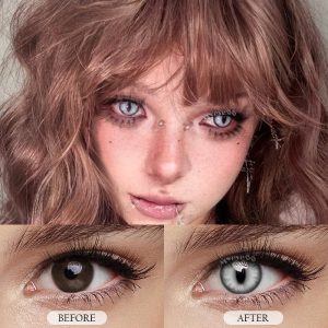 Eyemi Dragon Eye Grey Cosplay Colored Contact Lenses丨1 Day