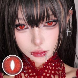 Eyemi Dragon Eye Red Cosplay Colored Contact Lenses丨1 Day