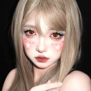 Coloredeye Dragon Eye Red Cosplay Colored Contact Lenses丨1 Day