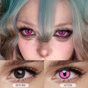 Eyemi Dragon Eye Violet Cosplay Colored Contact Lenses丨1 Day