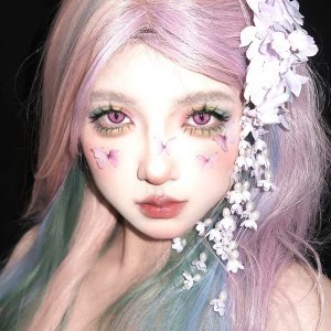 Eyemi Dragon Eye Violet Cosplay Colored Contact Lenses丨1 Day