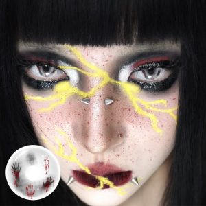 Eyemi Soul's Grasp  White Cosplay Colored Contact Lenses丨6 Months